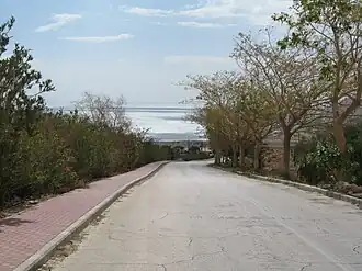 Подъездная дорога к поселку