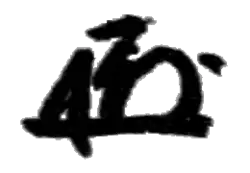 Изображение автографа