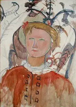 Портрет Марии Васильевой, 1918