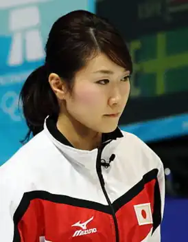 Моэ Мэгуро на Олимпиаде в Ванкувере (2010)