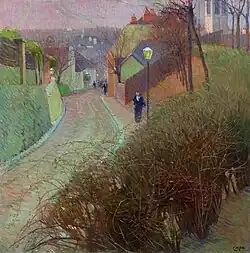 Вид на венский Хайлигенштадт.