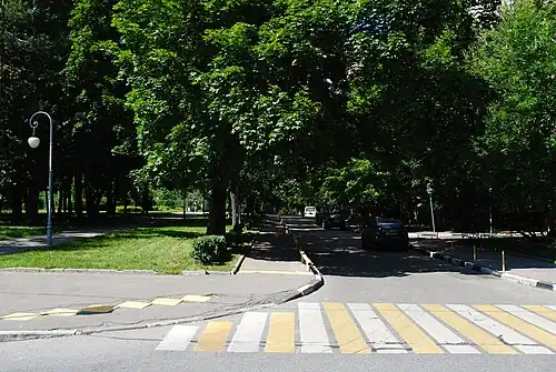 Молодёжная улица(вид от улицы Фотиевойв сторону улицы Николая Коперника)