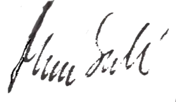 Изображение автографа