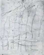 D356. Набросок для картин W1291 — W1301