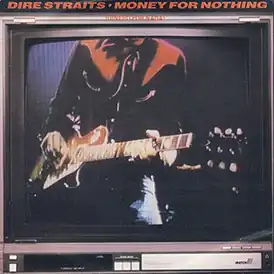 Обложка сингла Dire Straits «Money for Nothing» (1985)