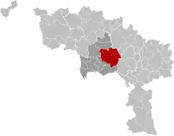 Расположение муниципалитета на карте провинции