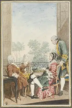 Месье и мадам де ла Шапелль и месье Доминик де Лессепс