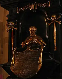 Надгробие епископа Петра Гембицкого. 1654. Вавельский собор, Краков