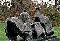 Генри Мур, Three Piece Reclining figure No.1, 1961, Йоркшир