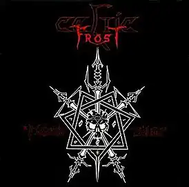 Обложка альбома Celtic Frost «Morbid Tales» (1984)