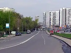 16-я Парковая улица перед пересечением со Щёлковским шоссе