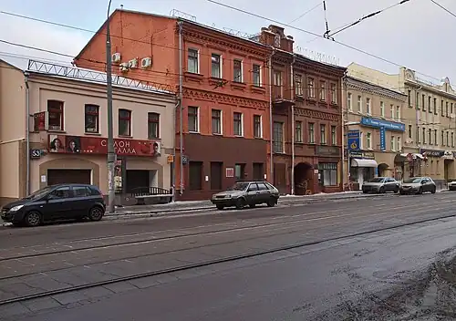 Лесная улица в районе 53—57 домов