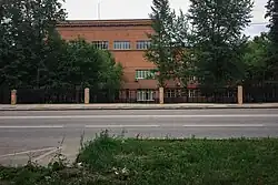 Онежская улица 8, строение 7. Старое здание центра им. М. В. Келдыша. Построено в 1934 для ВНИИ сельхозмашиностроения ВИСХОМ, в 1942 году передано РНИИ.