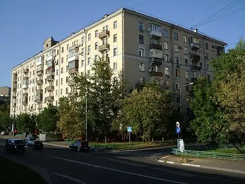 Перекрёсток с ул. Зорге