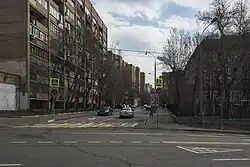 Улица Малые Каменщики от перекрёстка с Народной улицей