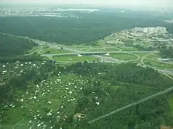 Развязка Рублёвского шоссе с Московской кольцевой автомобильной дорогой