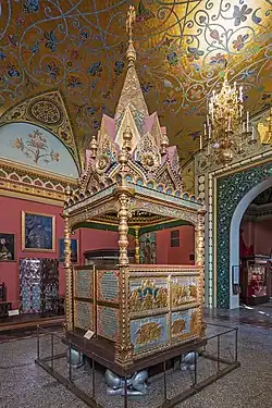 «Мономахов трон» 1551 (реплика в ГИМ, 19 век)