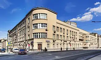 Здание Кремлёвской поликлиники на Воздвиженке, 1928—1929 годы