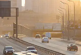 Вид с Коломенского проезда