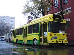 Опытный троллейбус МТБ-5284 №4100