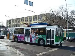 Существовавшая ранее троллейбусная линия по Семёновскому Валу