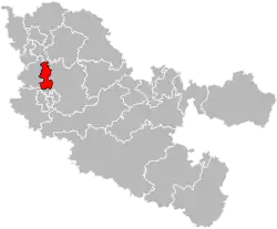 Сийон-Мозеллан на карте