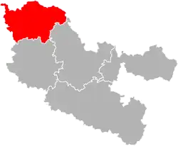 Тьонвиль на карте