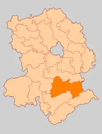 Мошковское сельское поселение на карте