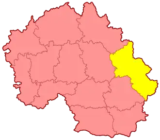 Уезды Московской губернии