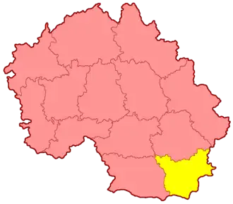 Уезды Московской губернии