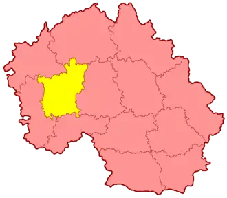 Уезды Московской губернии