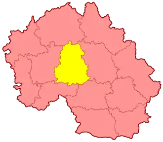 Уезды Московской губернии