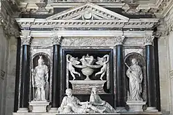 Надгробие Генриха II де Монморанси. 1649—1652. Капелла Встречи Марии и Елизаветы (Chapelle de la Visitation), Мулен