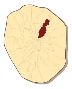 Сокольнический район на карте 1978 года