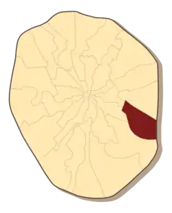 Волгоградский район на карте 1978 года
