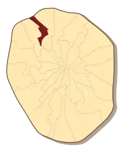 Железнодорожный район на карте 1978 года