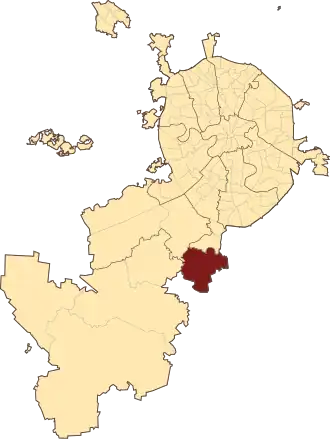 Щербинка на карте