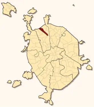 Западное Дегунино на карте