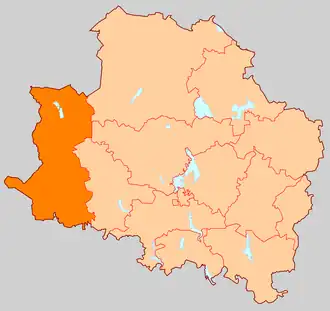 Мстинское сельское поселение на карте