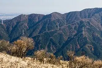 Вид на гору Нисидзава-но Атама из Сан-но То, декабрь 2007