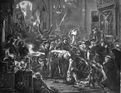 Ян Матейко. Убийство Анджея Тенчинского