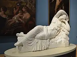 П. Жюльен. Спящая Ариадна. 1785. Мрамор. Копия в музее Крозатье в Ле-Пюи-ан-Веле