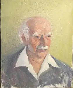 Портрет Мануэля Гонсалеса Марти в пожилом возрасте.