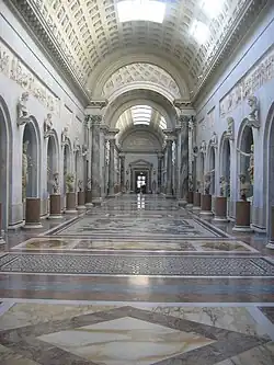 Новое крыло Музея Кьярамонти в Ватикане. 1822