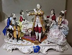 Группа музыкантов. Реплика конца XIX в.