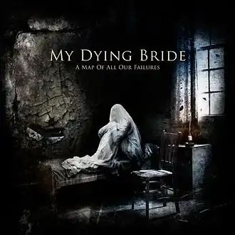 Обложка альбома My Dying Bride «A Map of All Our Failures» (2012)