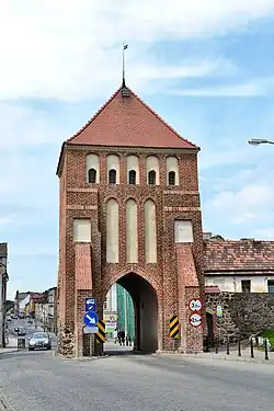 Нойенбюргерские ворота, с обратной стороны