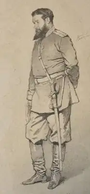 Портрет работы М. А. Зичи