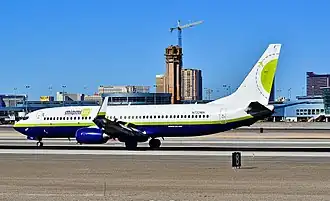 Пострадавший самолёт за 7 лет и 3 месяца до аварии