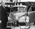 Бен Чифли на презентации Holden 48-215 29 ноября 1948 года